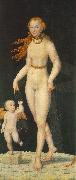 CRANACH, Lucas the Younger Venus and Amor fghe Spain oil painting reproduction